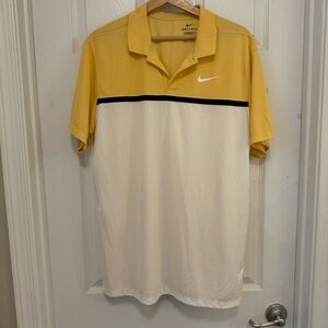NWOT Nike Dri-FIT Victory Color Block Men's Golf Polo